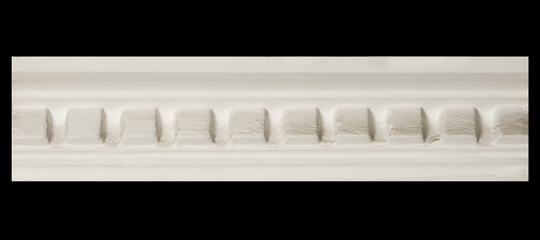 Moldura de yeso rectangular